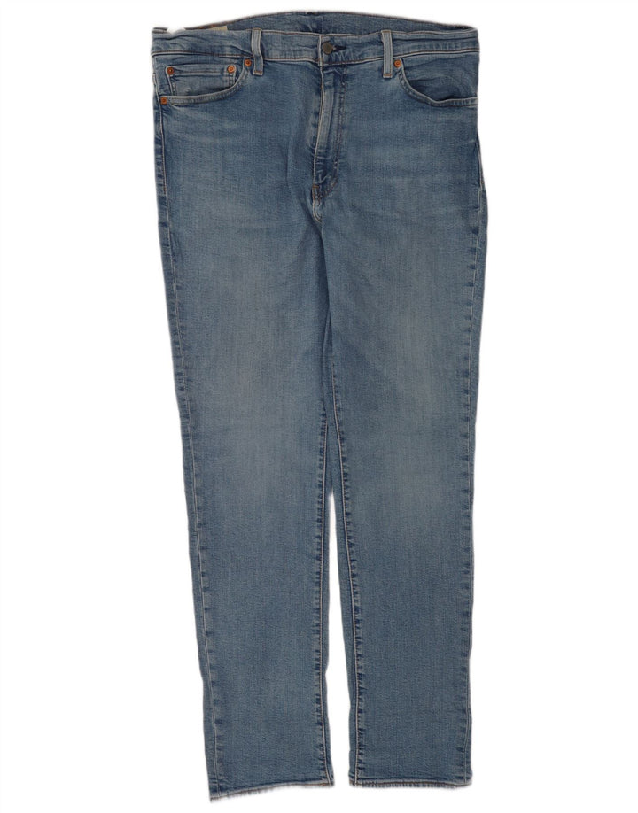 Męskie jeansy Levi's 511 Slim W38 L32 Niebieska bawełna