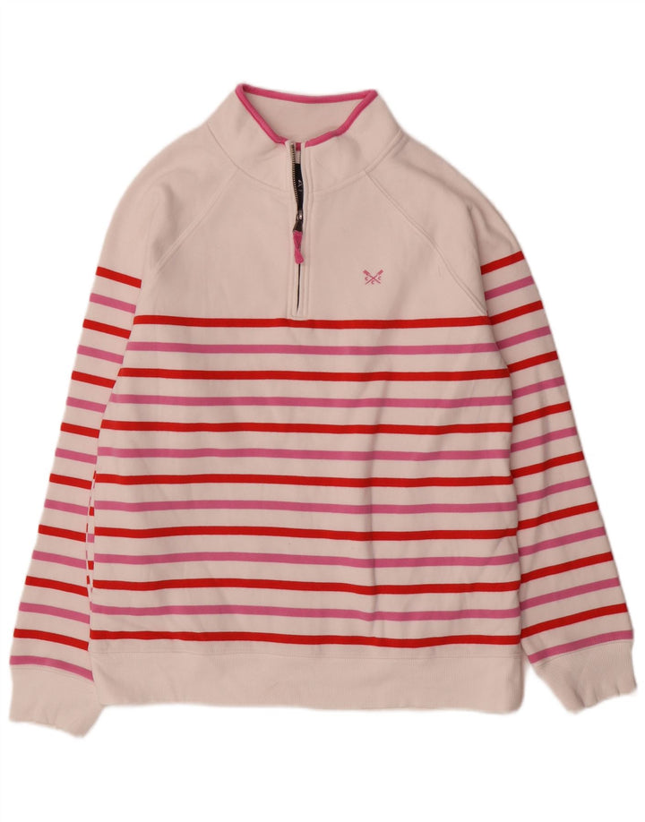 Crew Clothing Bluza damska Sweter UK 12 Średnie, wielokolorowe paski