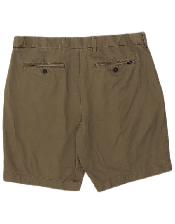 Męskie spodenki Chino Marks & Spencer W38 XL, zielone, bawełniane