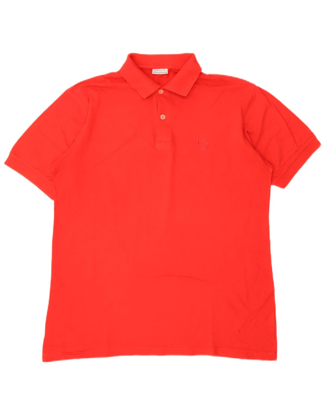 Męska koszulka polo Sergio Tacchini, duża, czerwona, bawełniana