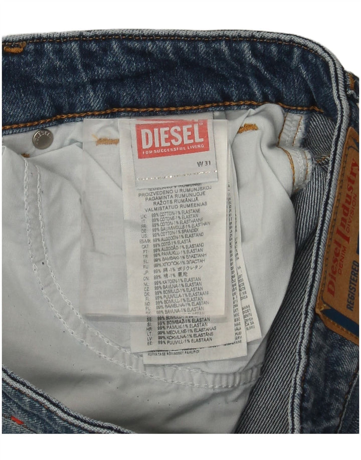 Damskie jeansy Bootcut Diesel W31 L35 Niebieskie bawełniane