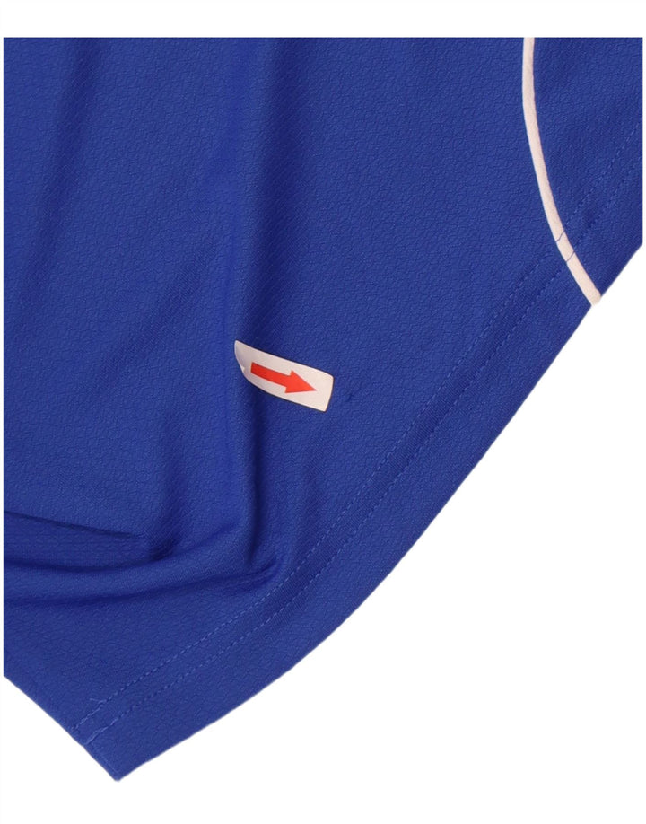 Męskie spodenki sportowe Adidas Climalite XL Niebieski poliester