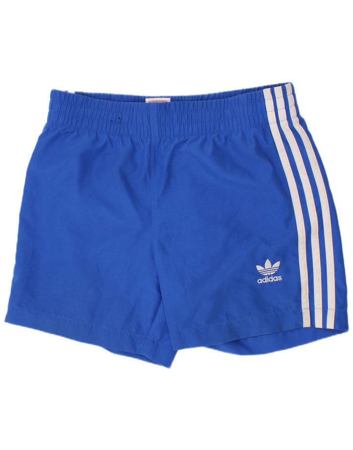 Chłopięce spodenki kąpielowe Adidas 12-13 lat Niebieski poliester
