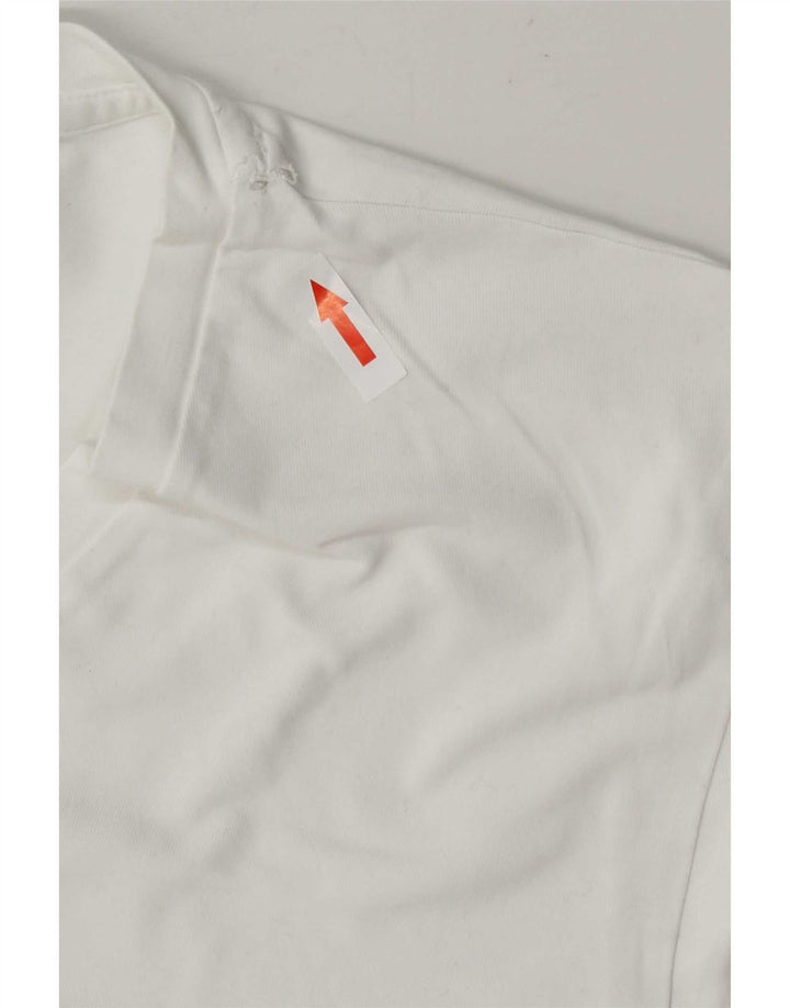 T-shirt męski Hugo Boss, top XL, biała bawełna