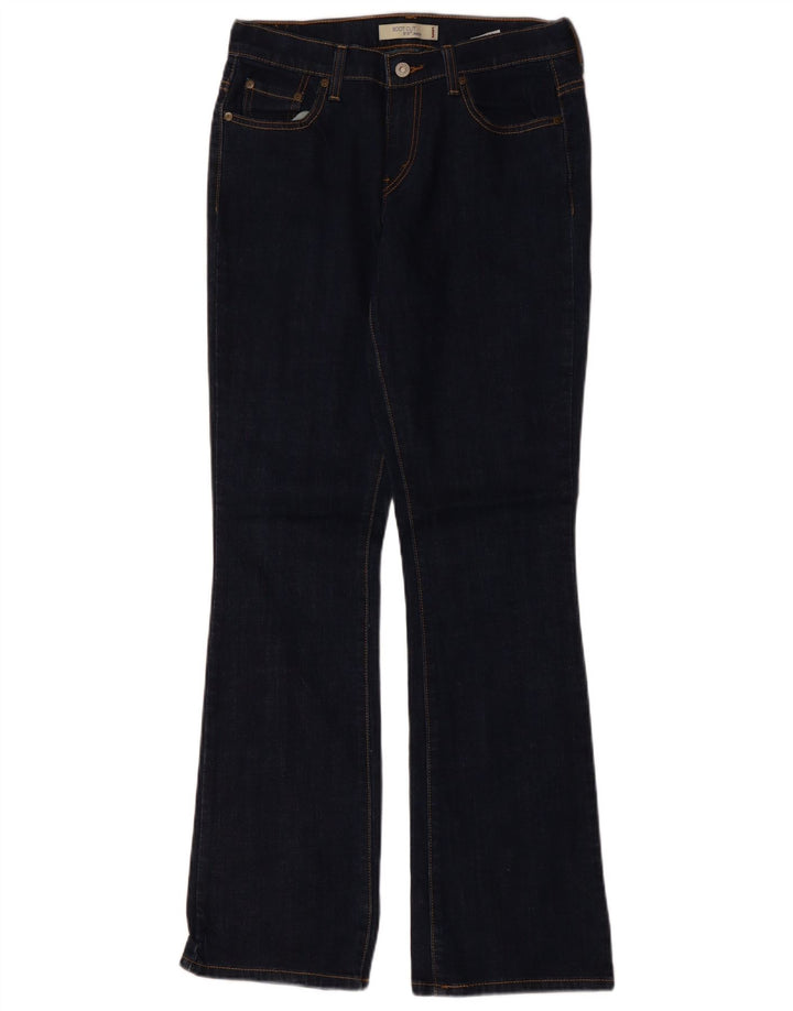 Damskie jeansy LEVI'S 515 Bootcut US 6 Medium W30 L33 Granatowa bawełna