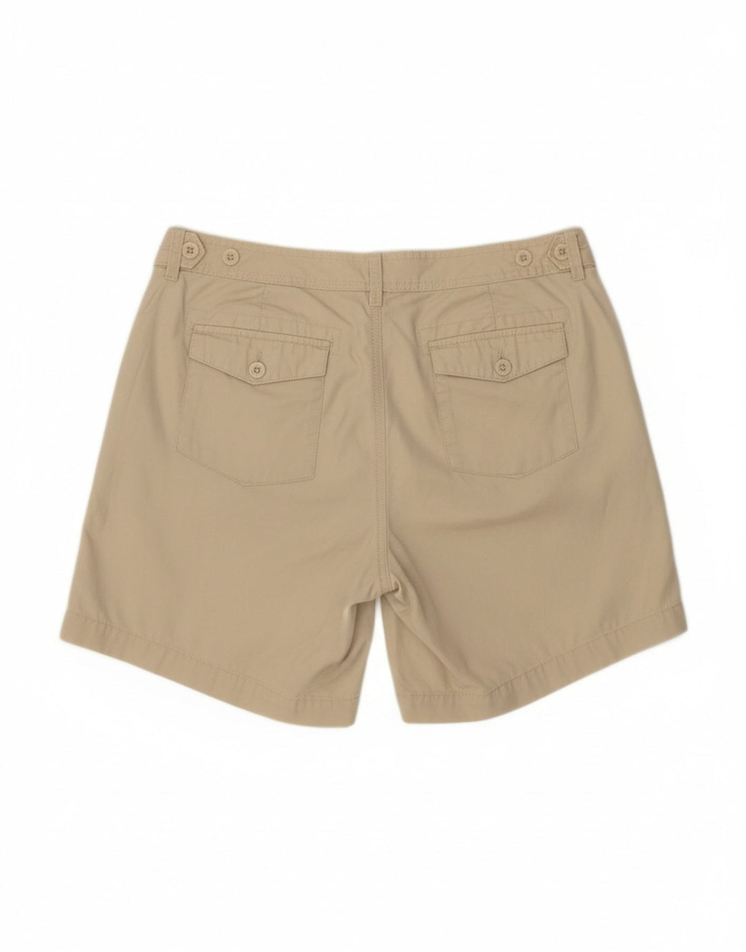 EDDIE BAUER Womens Chino Shorts US 8 Medium W34  Beige Cotton