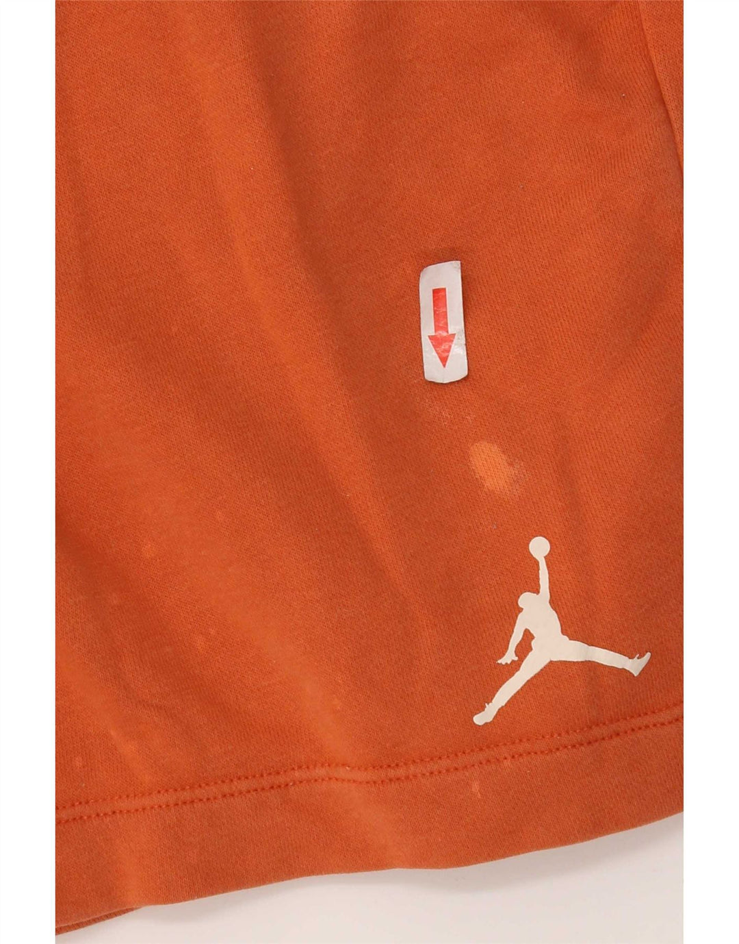 Męskie spodenki sportowe Jordan Graphic, małe, pomarańczowe, bawełniane