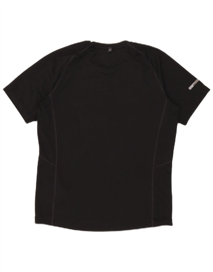 Męska koszulka Nike Dri Fit Top, średni czarny poliester