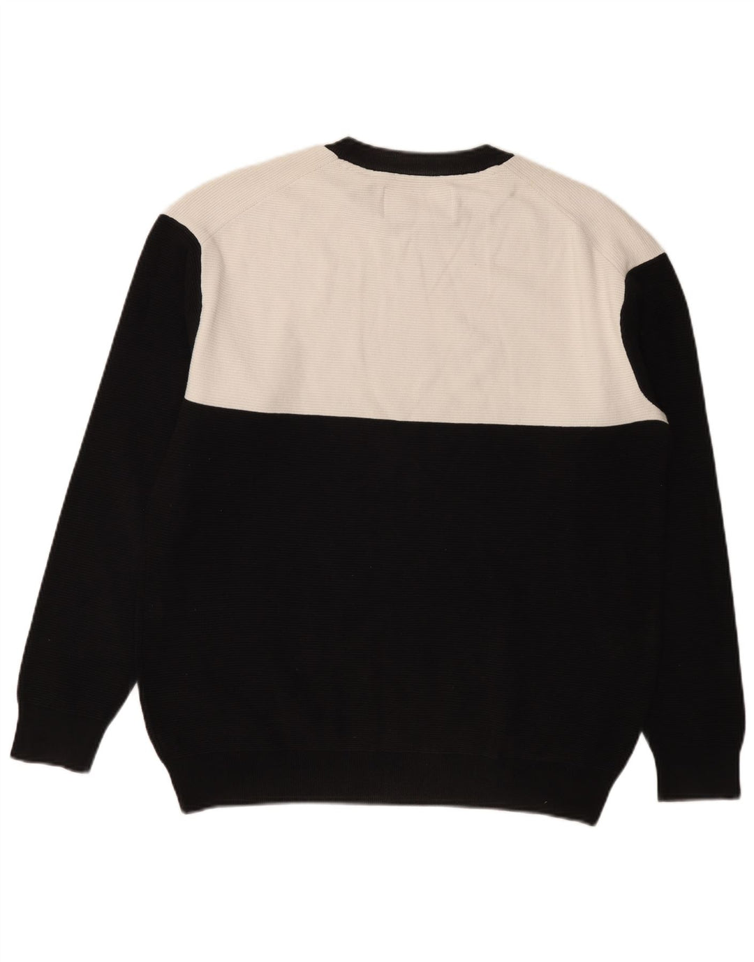 Męska bluza z grafiką Calvin Klein Jeans, duża, czarna, z blokami kolorów