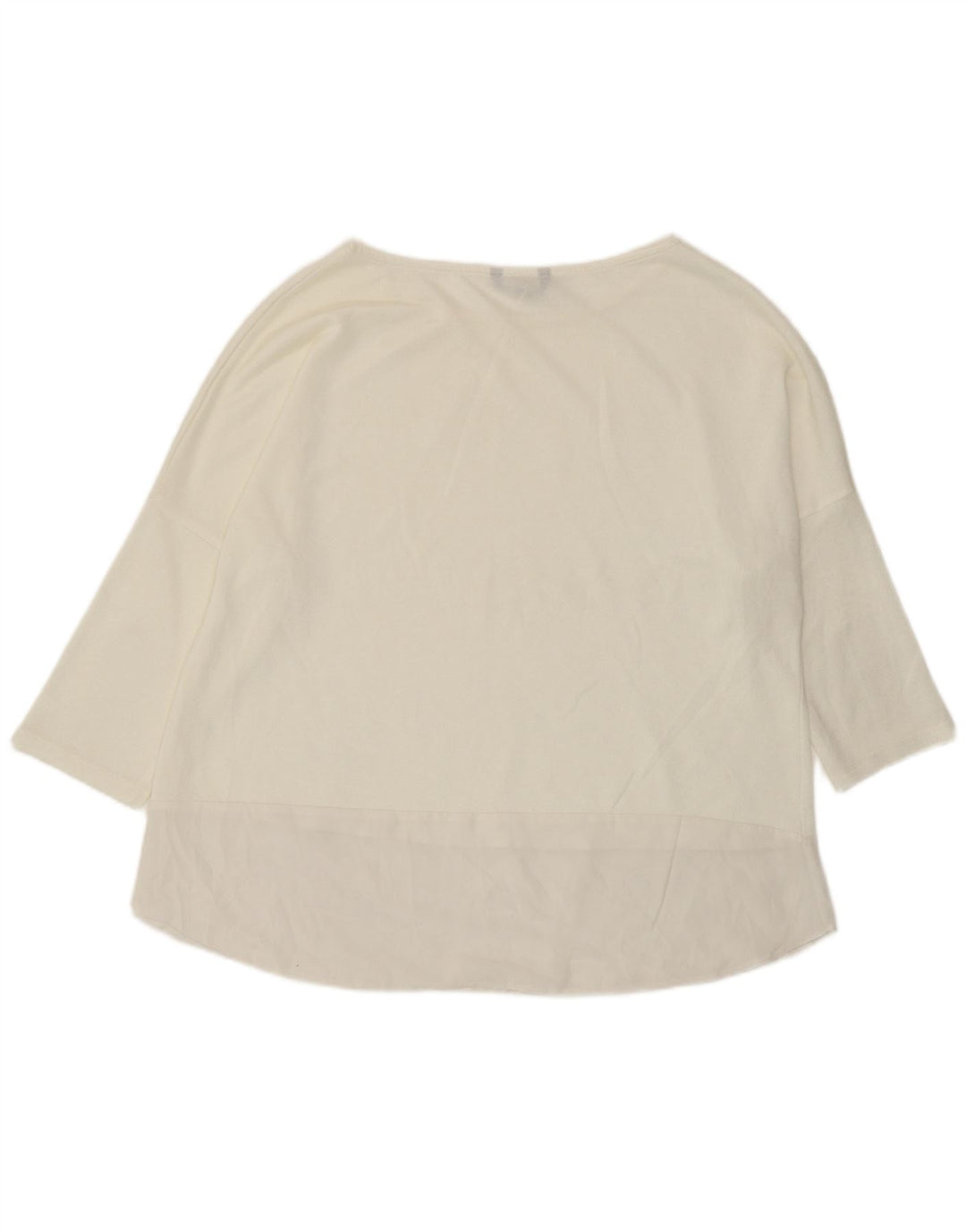 Marks & Spencer Damski top z rękawem 3/4, UK 18 XL, złamana biel