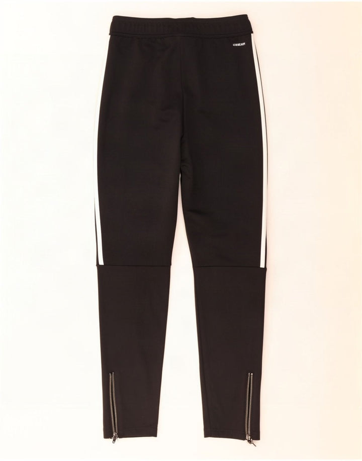 Męskie spodnie dresowe Adidas Aeroready, małe, czarne, poliestrowe