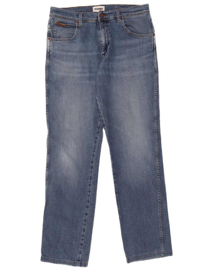 Męskie jeansy Wrangler Texas Straight W32 L31 Niebieskie, bawełniane