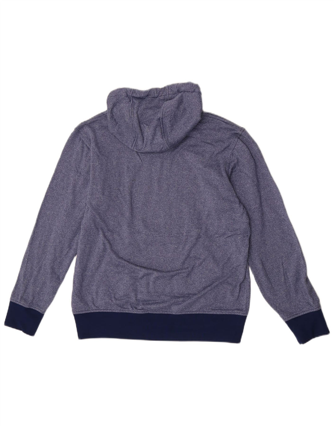 Damska bluza z kapturem Adidas UK 14 Średni niebieski nakrapiany poliester