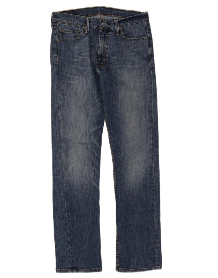 Męskie jeansy slim fit LEVI'S W32 L34 Niebieskie bawełniane