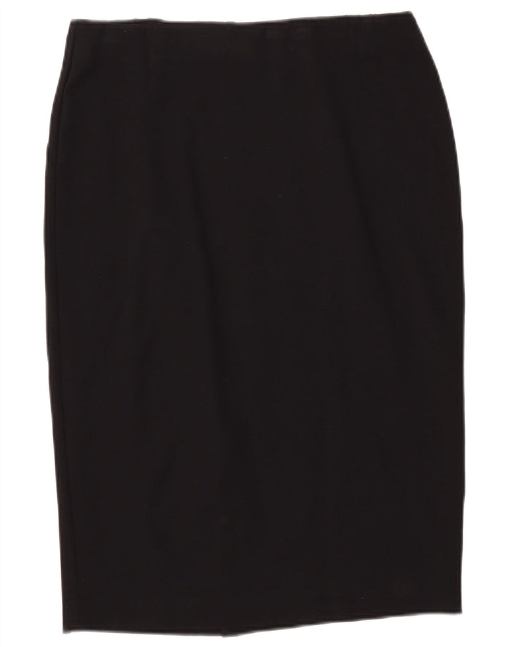 Marks & Spencer Damska spódnica ołówkowa UK 12 Medium W34 Czarna wiskoza