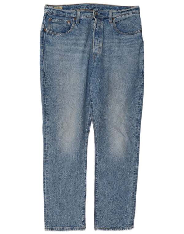 Męskie jeansy Levi's 501 Straight W32 L30 Niebieskie bawełniane
