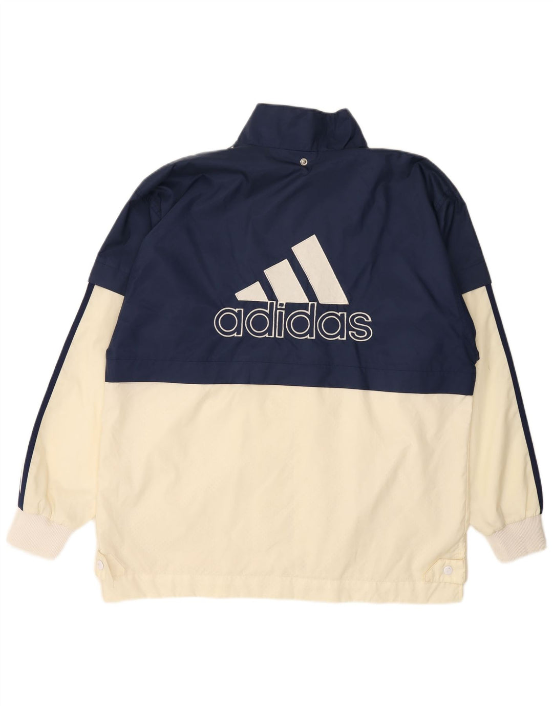 Męska kurtka wiatrówka ADIDAS UK 40/42 w kolorze średniego granatu