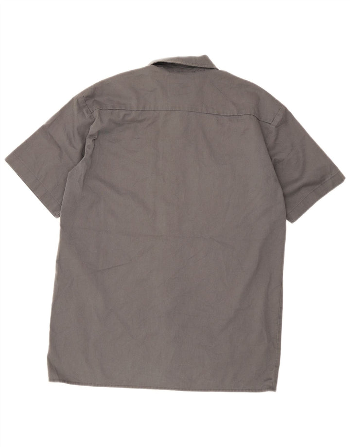 Męska koszula z krótkim rękawem Dickies, średnioszara