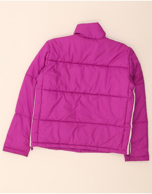 Damska kurtka oversize Adidas Adidas UK 10 Mały fioletowy poliester