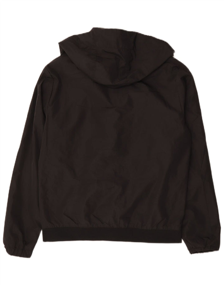 Męska kurtka bomber z kapturem Jack & Jones UK 40, duża czarna