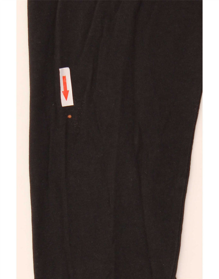 Męski top slim fit Timberland z długim rękawem, duży, czarny, bawełniany