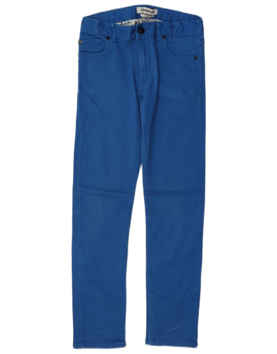 Damskie dżinsy Quiksilver Slim W28 L29 Niebieskie bawełniane