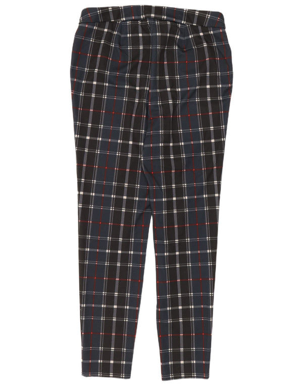 Spodnie damskie Marks & Spencer UK 10 Small W29 L26 Granatowa kratka