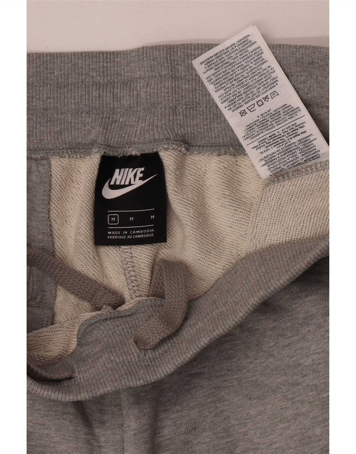 Męskie spodnie dresowe Nike, średnioszare, bawełniane