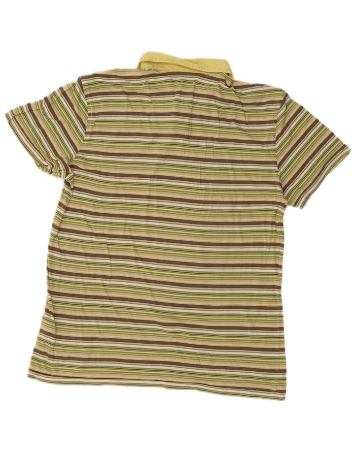 Damska koszulka polo LEE UK 18 XL, wielokolorowa, bawełniana w paski