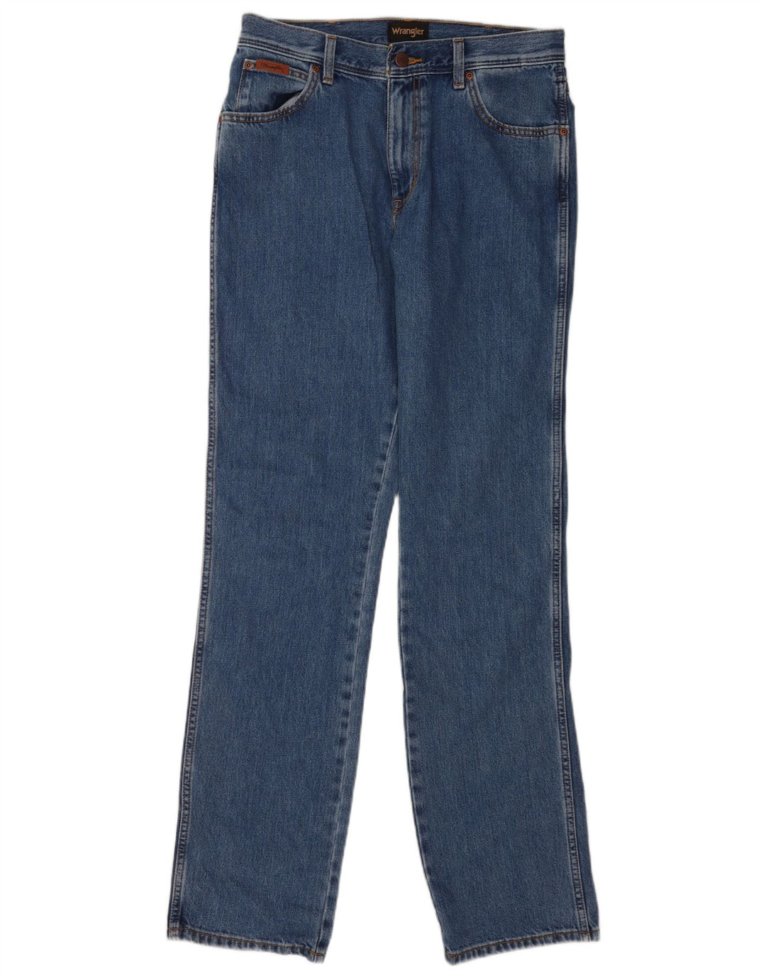 Męskie jeansy Wrangler Texas Straight W32 L36 Niebieskie bawełniane