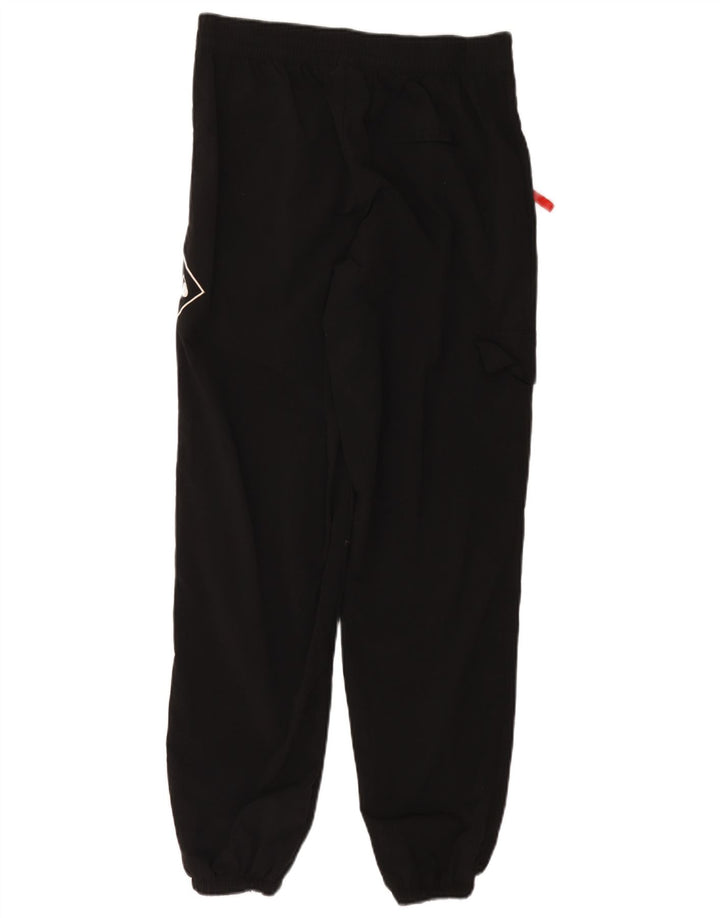 Męskie spodnie dresowe Fila Graphic Cargo Joggers Średni czarny nylon