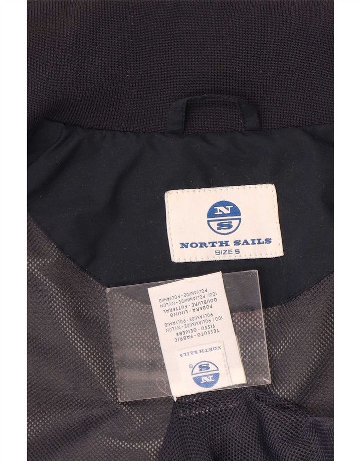 Męska kurtka bomber North Sails UK 36, mała, granatowa, nylonowa