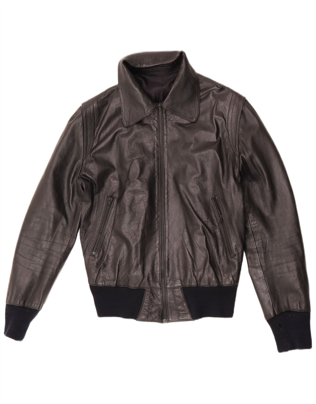 Męska kurtka bomberka Vintage UK 34 XS czarna