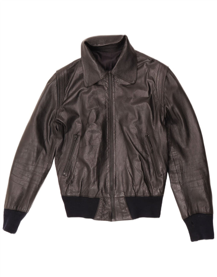 Męska kurtka bomberka Vintage UK 34 XS czarna