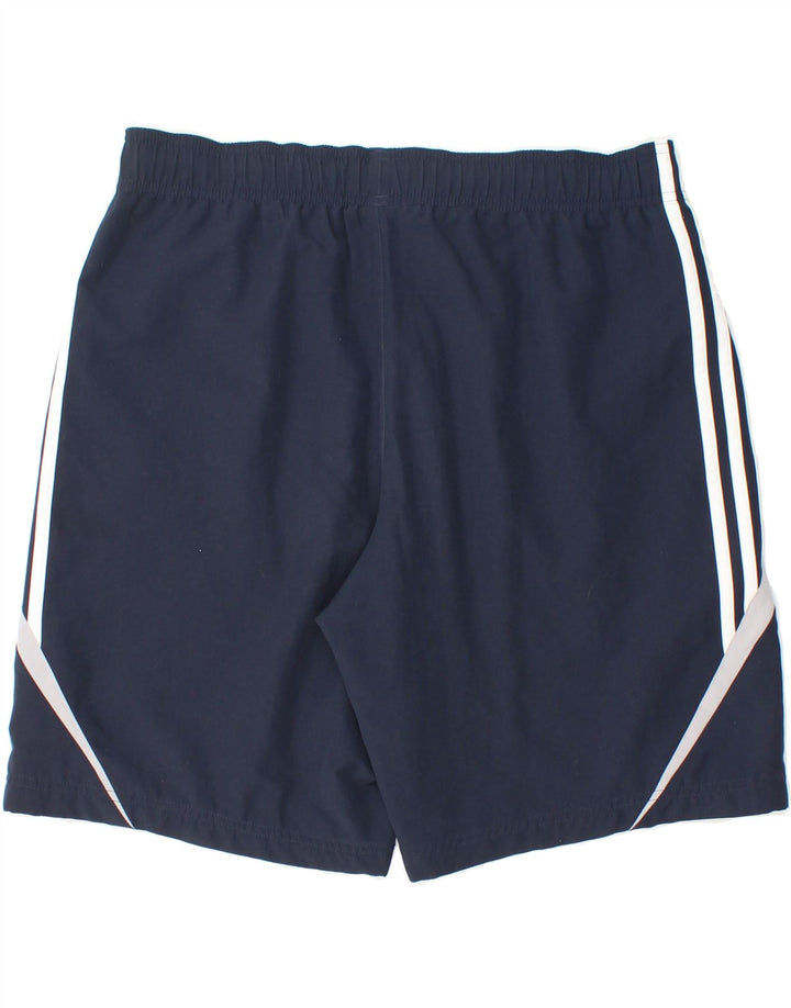 ADIDAS Mens Sport Shorts Medium  Navy Blue Polyester Vintage Adidas and Second-Hand Adidas from Messina Hembry 