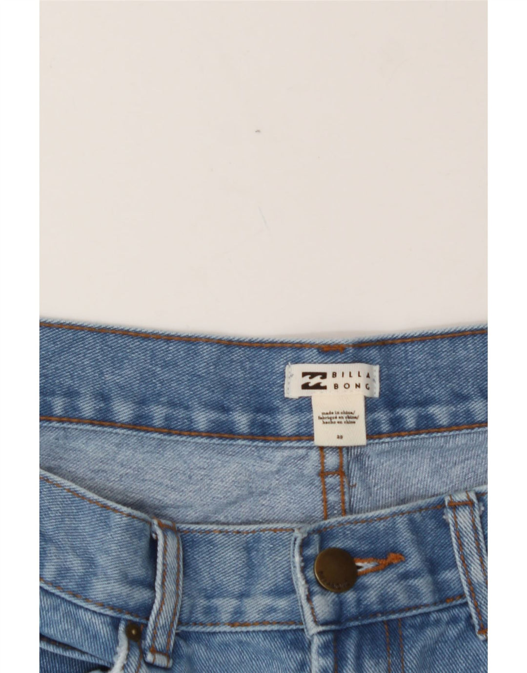 BILLABONG Womens Denim Shorts W29 Medium Blue Vintage Billabong and Second-Hand Billabong from Messina Hembry 