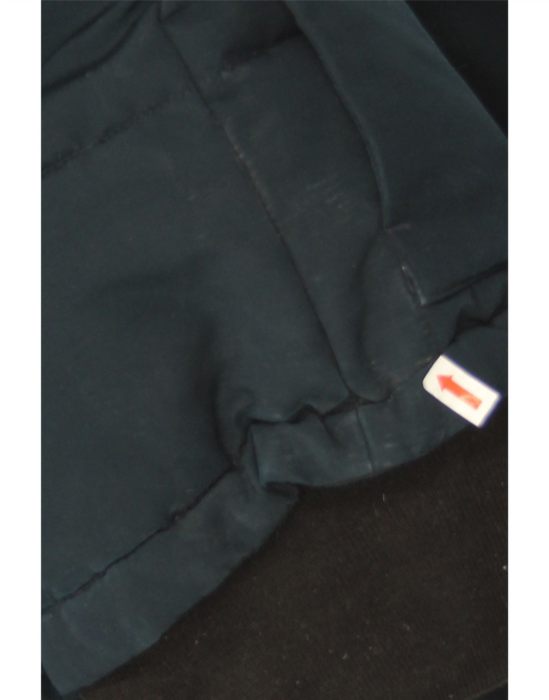 Damska kurtka oversize z kapturem i wyściełaną Superdry UK 8, mała, granatowa