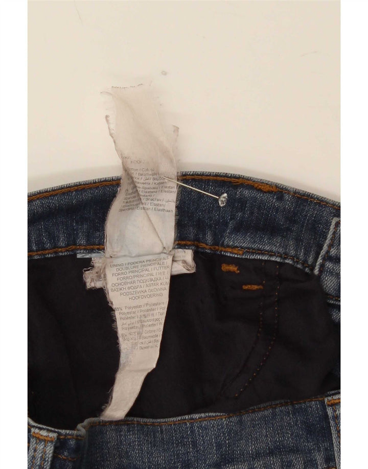 Męskie jeansy slim fit Trussardi W32 L30 Niebieskie bawełniane