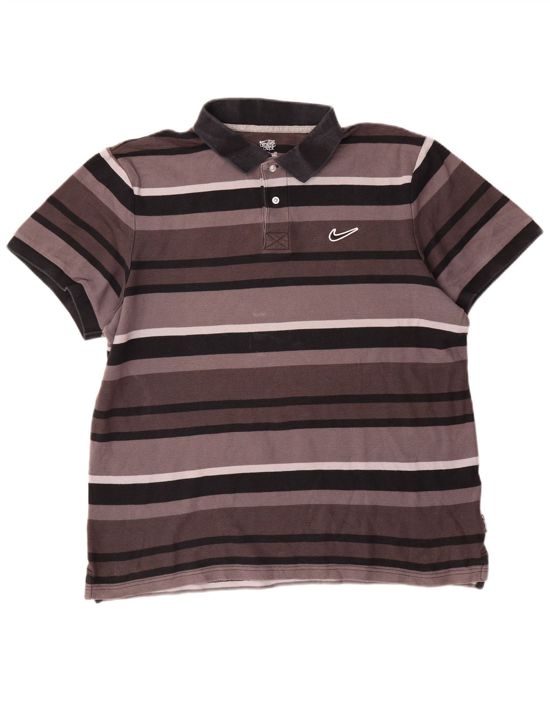 Męska koszulka polo Nike XL w szare paski