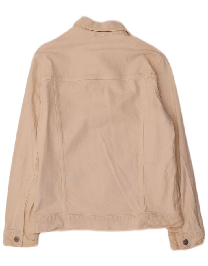 Męska kurtka dżinsowa Zara UK 38 Medium Beige Lyocell