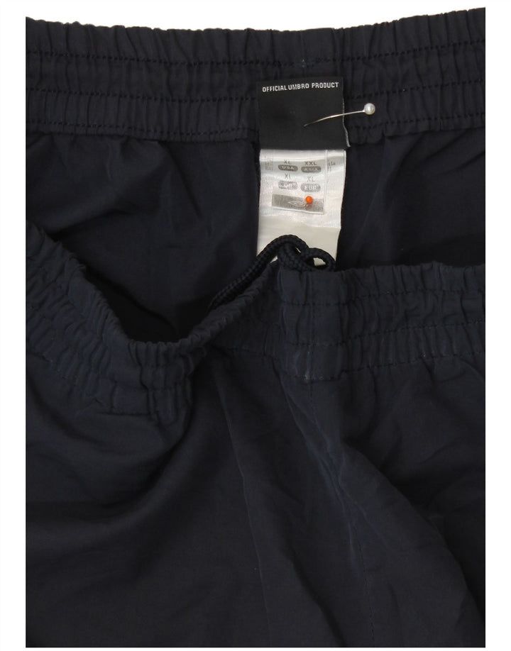 UMBRO Mens Sport Shorts XL  Navy Blue Polyester