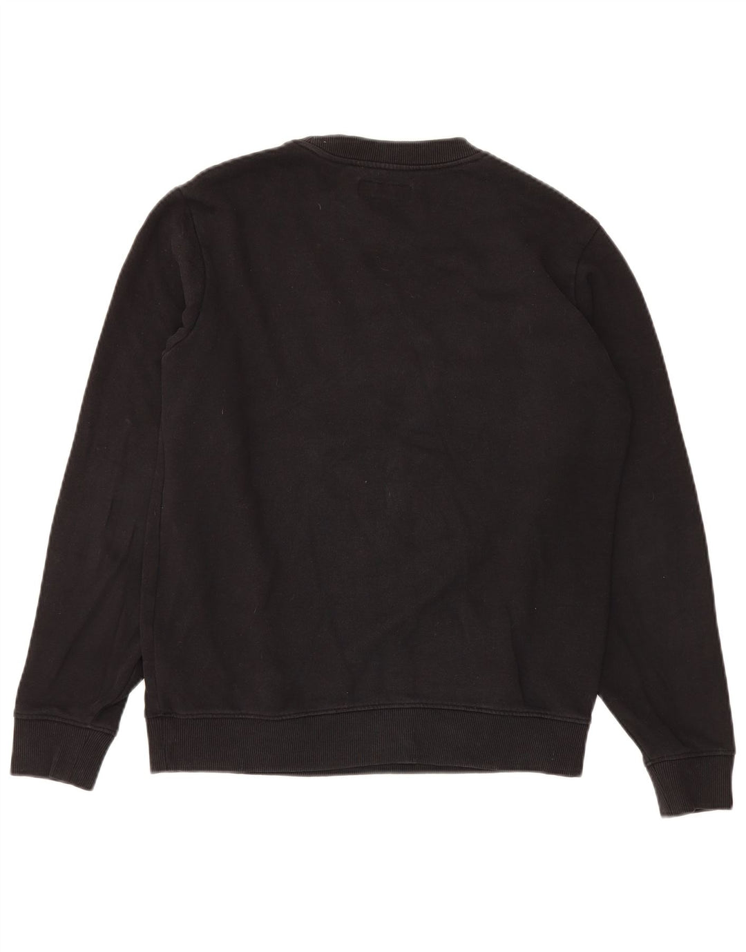 Męska bluza Guess z grafiką, mała, czarna, bawełniana