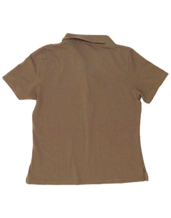 Damska koszulka polo Renato Balestra UK 20 2XL, bawełna khaki