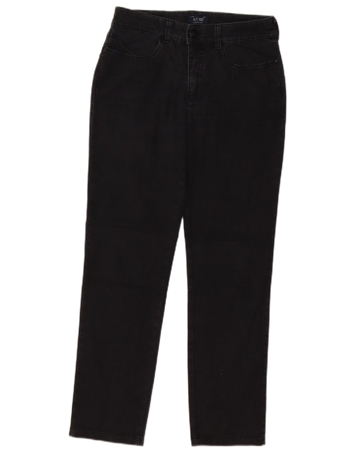 Damskie jeansy Armani W28 L28 czarne