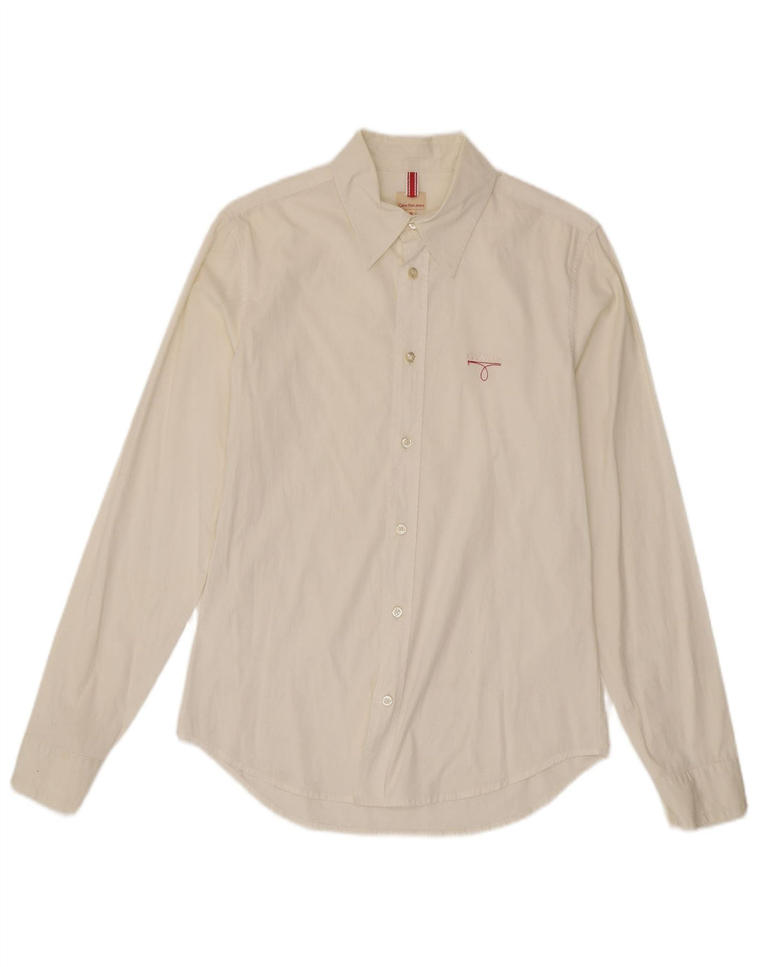 Koszula męska Calvin Klein Jeans, mała, biała