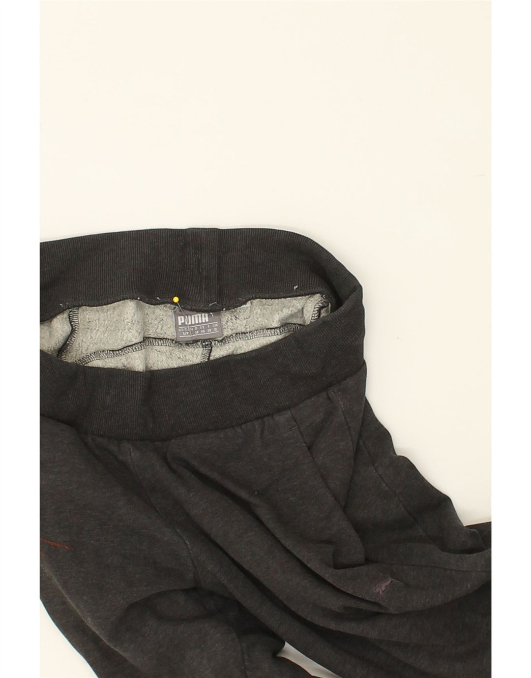 PUMA Womens Tracksuit Trousers UK 10 Small Grey Cotton | Vintage Puma | Thrift | Second-Hand Puma | Used Clothing | Messina Hembry 