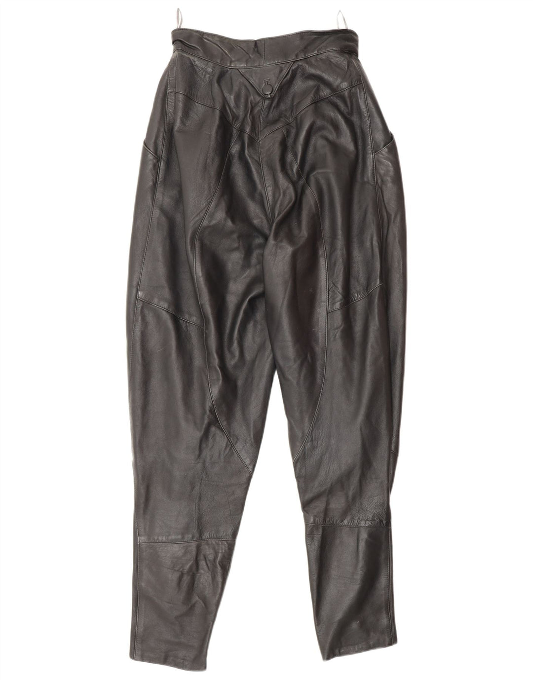 Vintage damskie spodnie z wysokim stanem EU 36 Small W26 L30 czarne