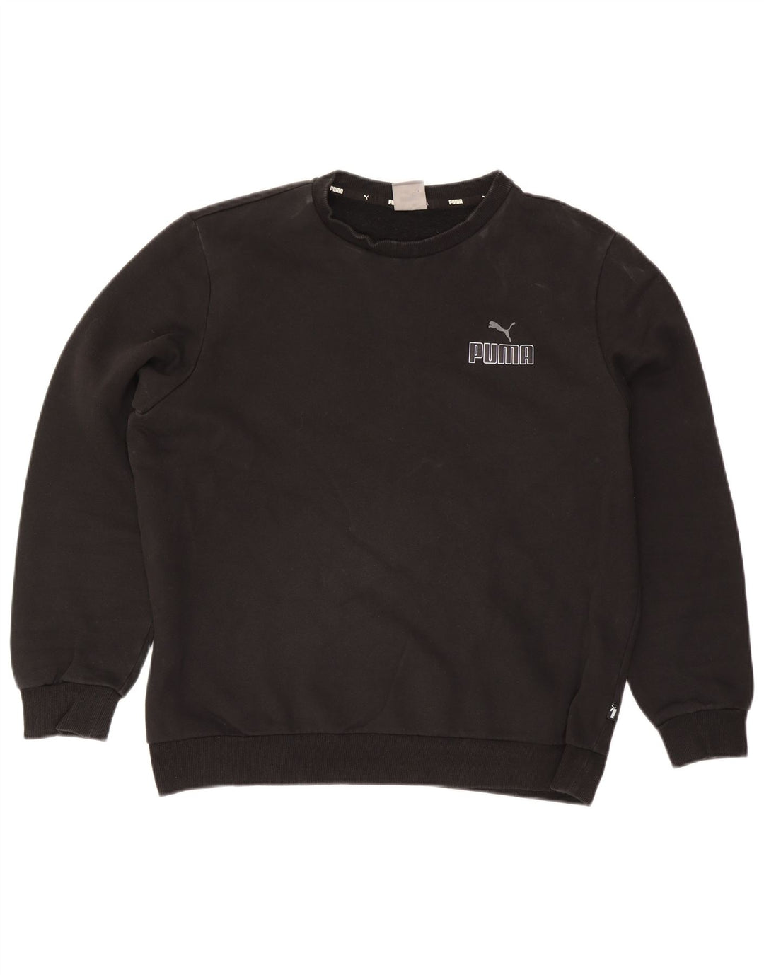 Męska bluza Puma Sweter, duża, czarna, bawełniana
