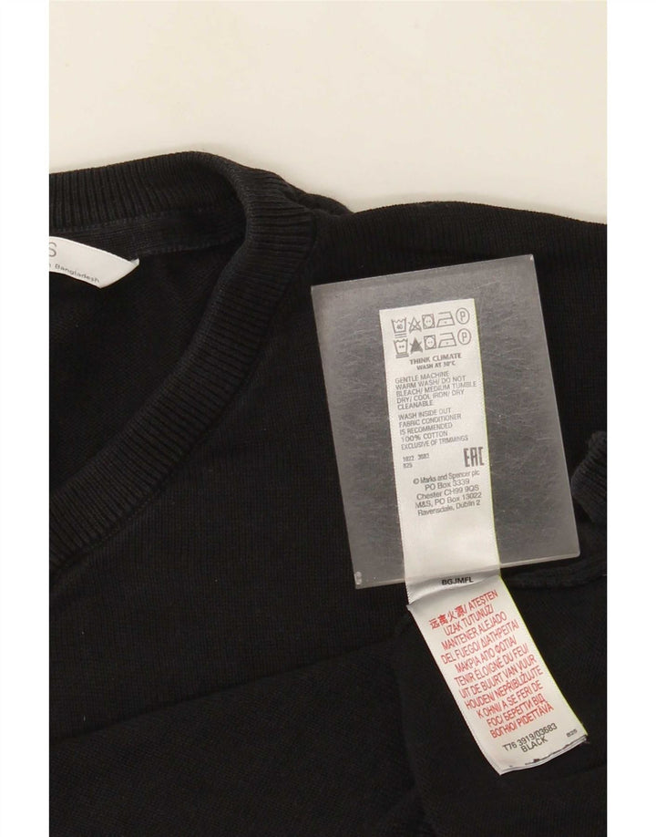 Bluza chłopięca Marks & Spencer 12-13 lat, czarna, bawełniana