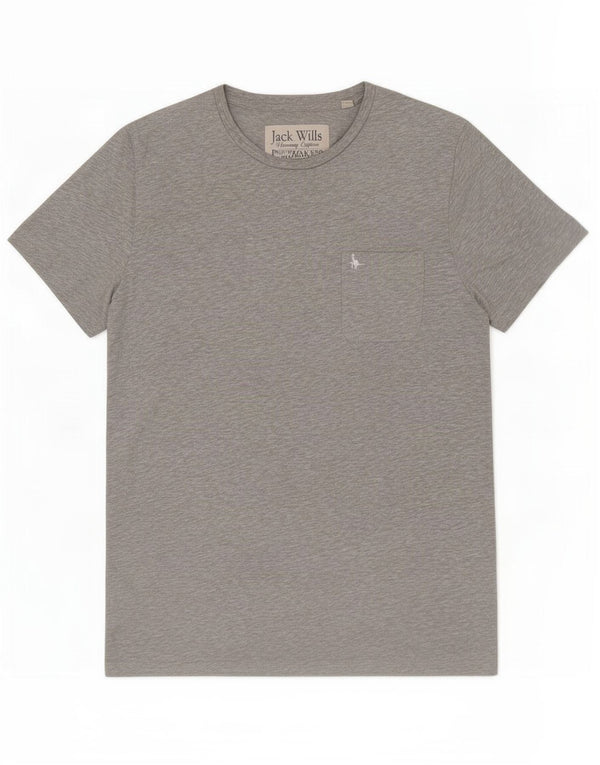 T-shirt męski Jack Wills Top XL, szary, bawełniany